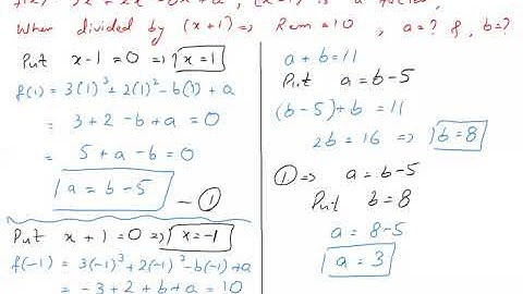 A2 Level Math - Algebra - Division - Quotient - Remainder- Lecture 8B by Sir Ahsan Abdullah Patel