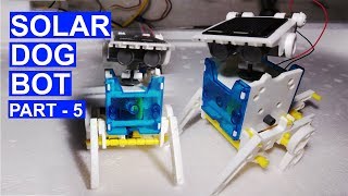13 in 1 Solar Robot Kits - Dog Bot Module Assembly - Part 5