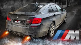 Звучит как М-ка! СОЧНЫЙ ВЫХЛОП BMW 535i