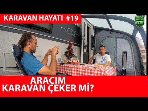 Aracım Karavan Çeker mi? Karavan Hayatı 19 | Deneme Tahtası