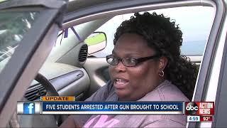5 students charged after bringing gun to Hernando County school
