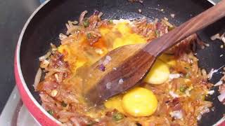 एकदम अलग तरीके से बनने वाला अंडा भुर्जी - Anda Bhuriji recipe