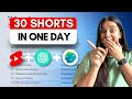 Bulk create 30 youtube shorts in one day with chatgpt and in.