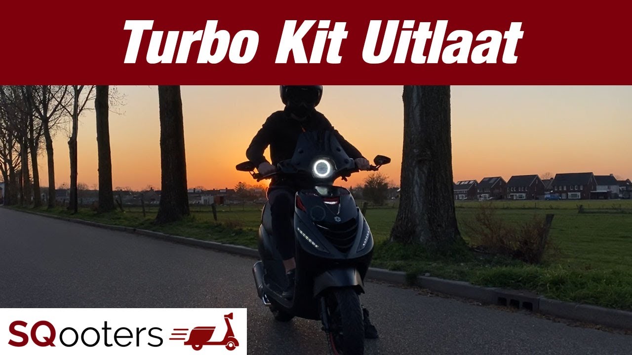 Piaggio Zip 4t 2v Turbo Kit Uitlaat / Exhaust Sqooters YouTube