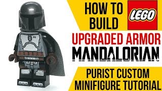 Minifigures for LEGO Mandalorian Star Wars THIS IS THE WAY BESKAR ARMOUR UK