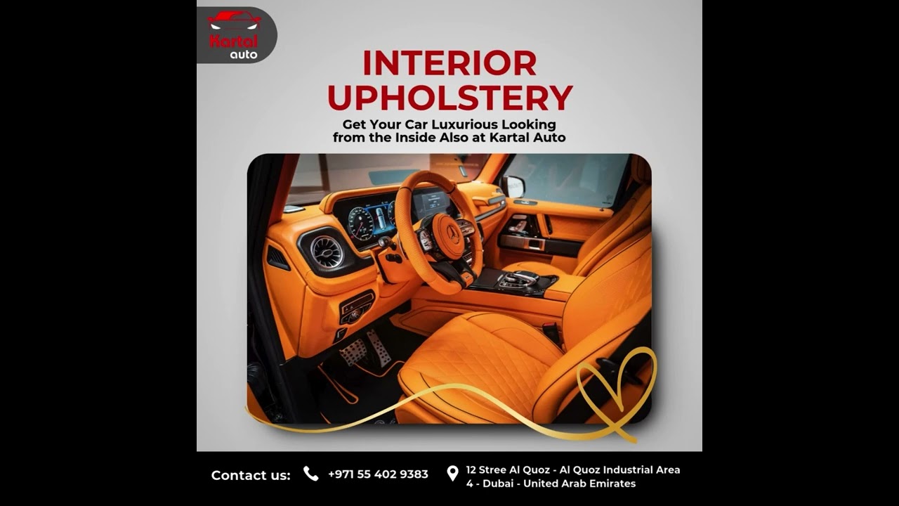 Car Interior Upholstery at Kartal Auto 