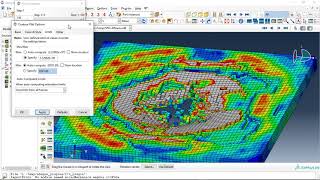 Simulation SPH explosion over composite panel( Aluminum- Metal Foam) in Abaqus-Damage investigation