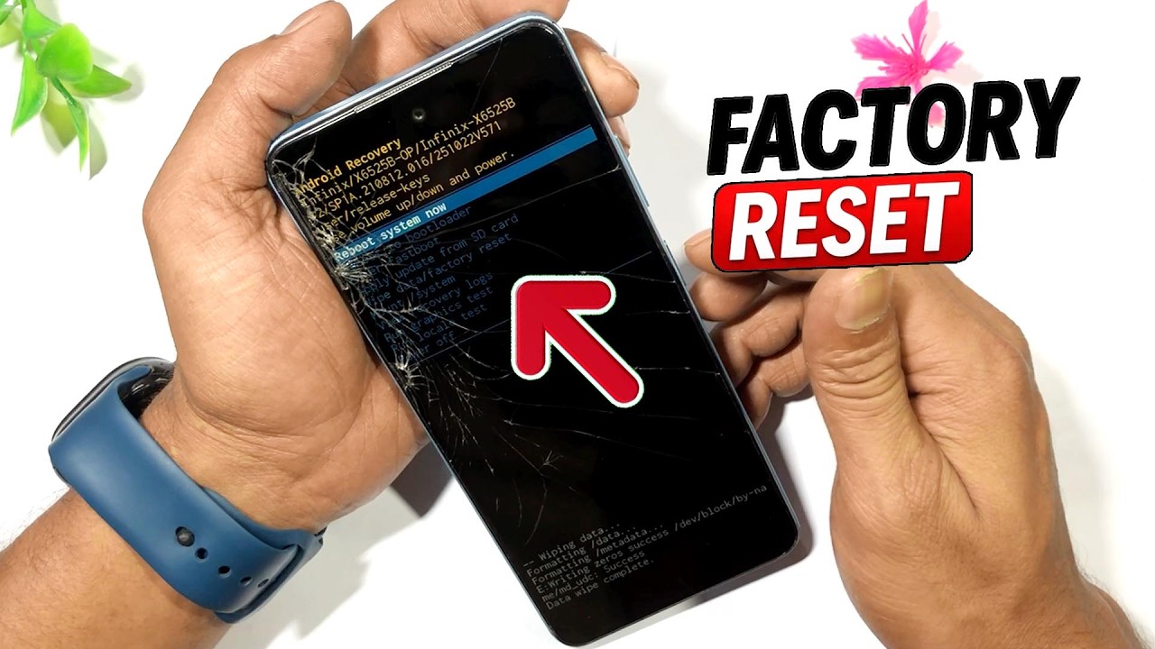 How to Infinix Smart 8 Pro Factory Reset - YouTube