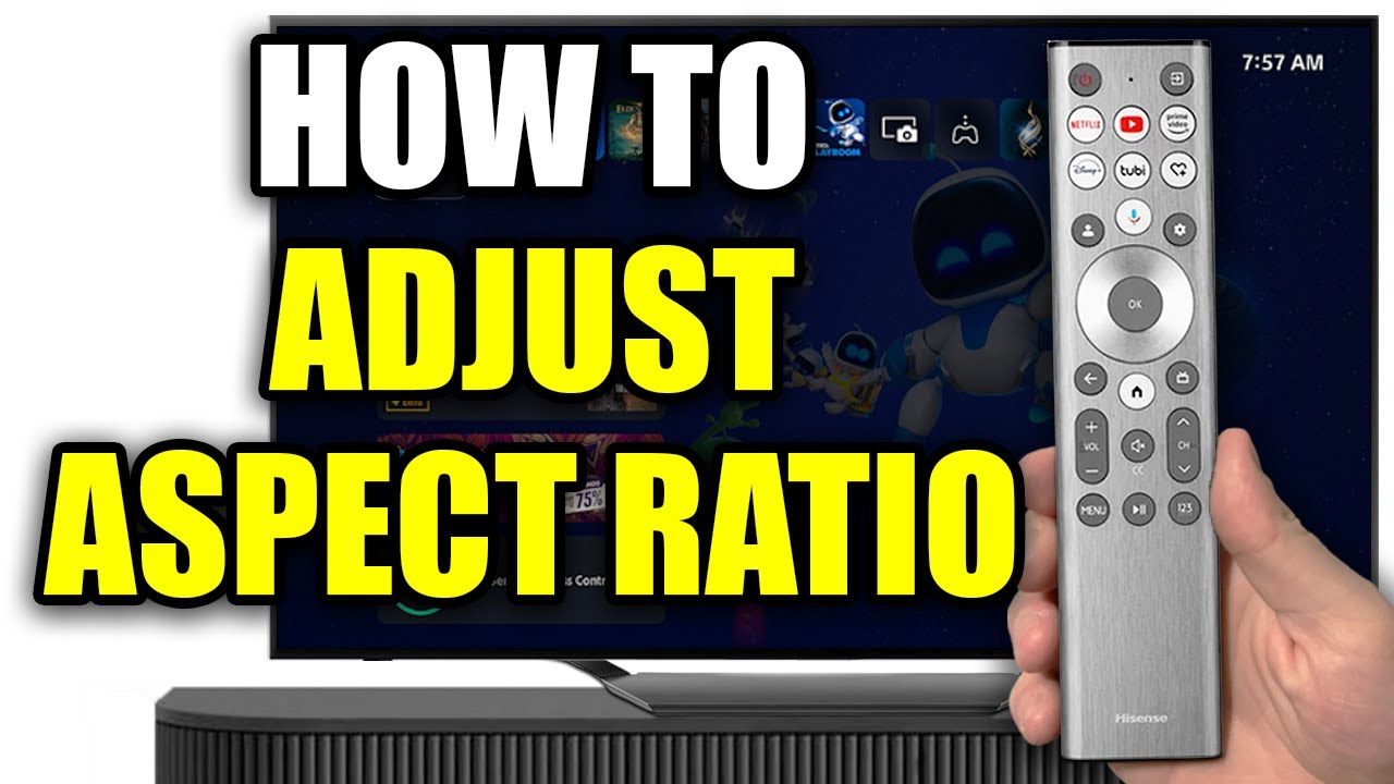 How To Adjust Aspect Ratio On Google TV Using Game Settings (16:9, 4:3 ...