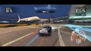 [NfS No Limits] Proving Grounds: Day 2 - Try-Outs (Nitro Zones - Timed Challenge) | Aston Martin DB5