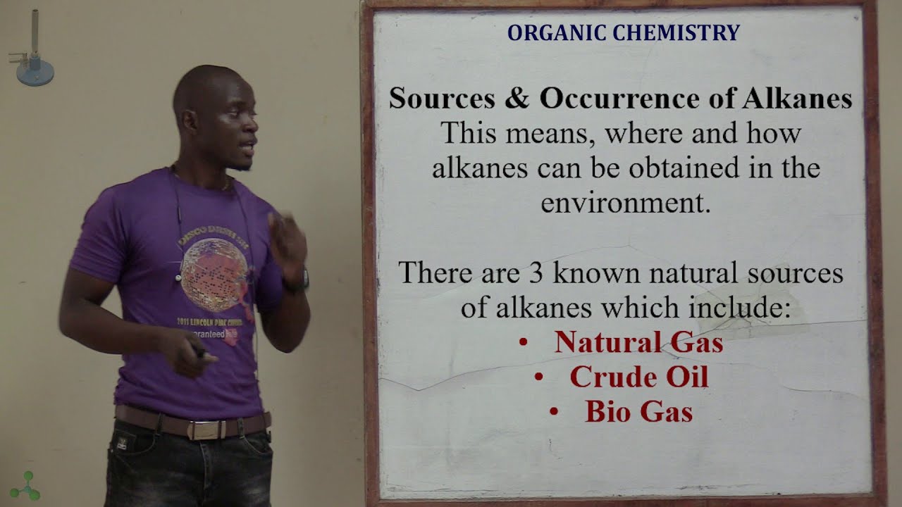 ⁣4. Sources of Alkanes; Fractional Distillation of Crude Oil Organic Chemistry Form Three
