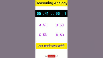 Railway RPF, ALP exam reasoning practice set 2024 #reasoning #railway #rpf #alp #shorts