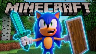 Sonic plays 100 MODS in Minecraft