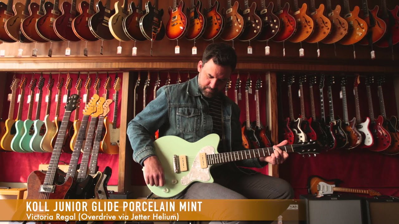 Koll Junior Glide "Porcelain Mint" @ The Music Emporium