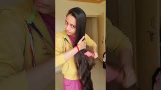 My Morning Haircare Routine To Reduce Hair Fall longhaircare longhaircaretips haircare