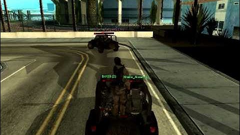 SA-MP MW3 mods in action