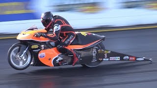 Drag Bikes & Motorcycles At Nitrolympx 2017 - Top Fuel, Turbo Hayabusa, Pro Stock & More
