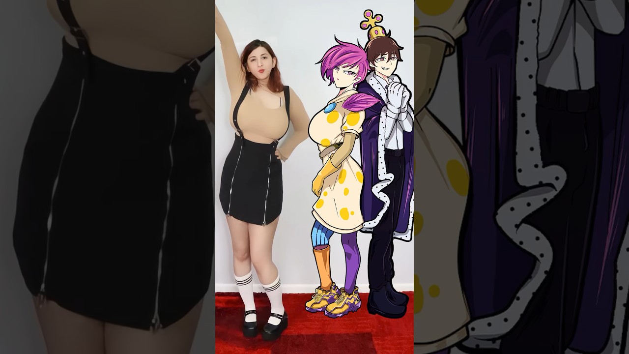 ❤️ ZOOBLE X KINGER 2D VS 3D #cosplay