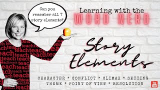 How to Teach Story Elements for Middle Schoolers with the Word Nerd