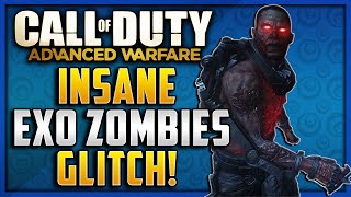 Advanced Warfare Glitches - Insane Exo Zombies Glitch! (Easy, High Rounds & Max Points Glitch!)