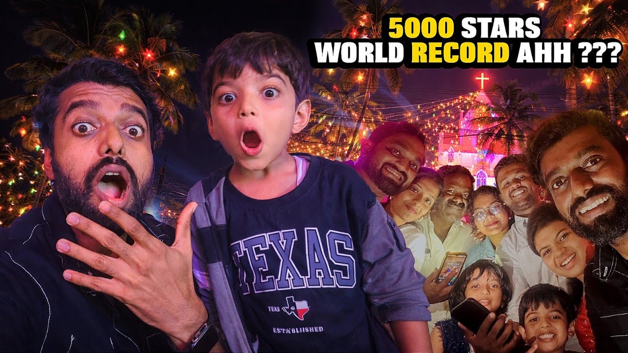 5000 STARS ah⁉️ NEW YEAR Celebration in Kerala & Kanyakumari | DAN JR VLOGS