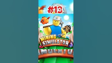 First time playing Roblox Mining Simulator ⛏️