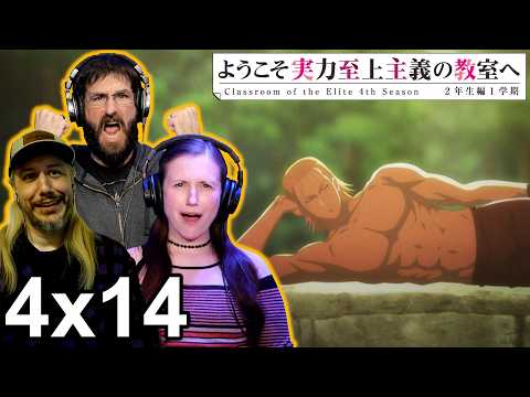 The Island Exam II: Part 6- Classroom Of The Elite S4 Episode 14 Reaction | AVR2