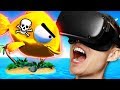 Eating DEADLY POISON FISH To SURVIVE ON VR ISLAND (Funny Island Time VR Gameplay)