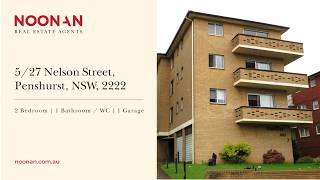 5/27 Nelson Street, PENSHURST NSW 2222
