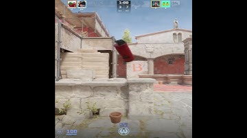 1 vs 4 Inferno B Site Clutch 👌 // CS2 // #gaming #shorts