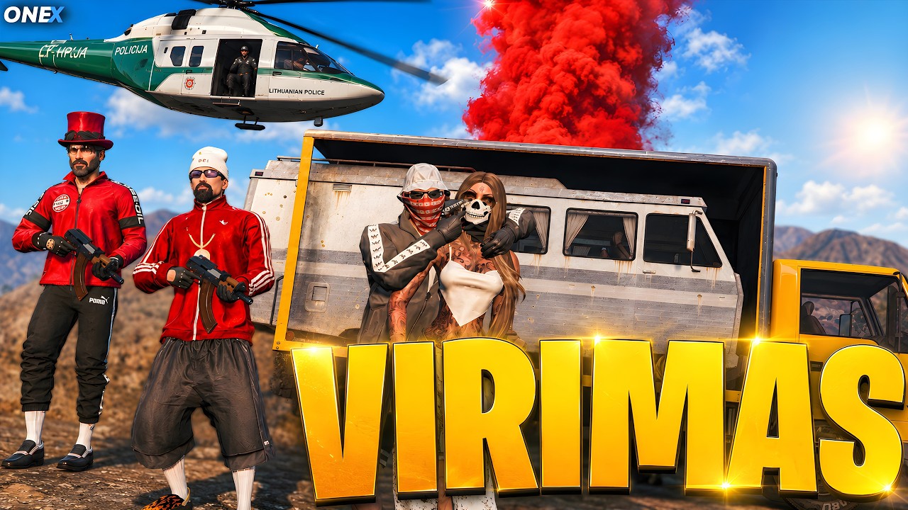 VIRIMAS FŪROJE? GTA ROLEPLAY LIETUVIŠKAI (OneX.lt)
