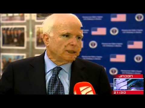 მაკკეინი და სენატის დელეგაცია: \"2008 წელს ომი რუსეთმა დაიწყო\"