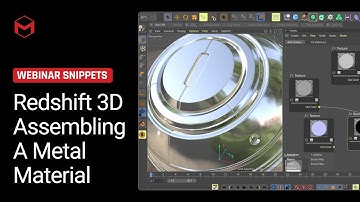 Redshift 3D Assembling A Metal Material