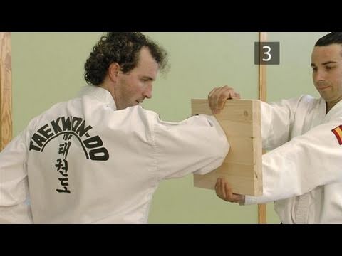 How To Break A Board With The Front Elbow