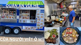 Cuộc Sống Mưu Sinh Của Người Việt Ở Mỹ | Vietnamese Street Food || KC Cuộc Sống Mỹ