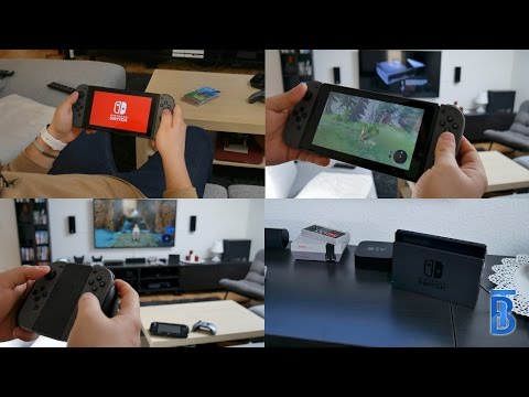 Nintendo Switch Einrichten, mit TV Verbinden & zweiter Eindruck [4K]