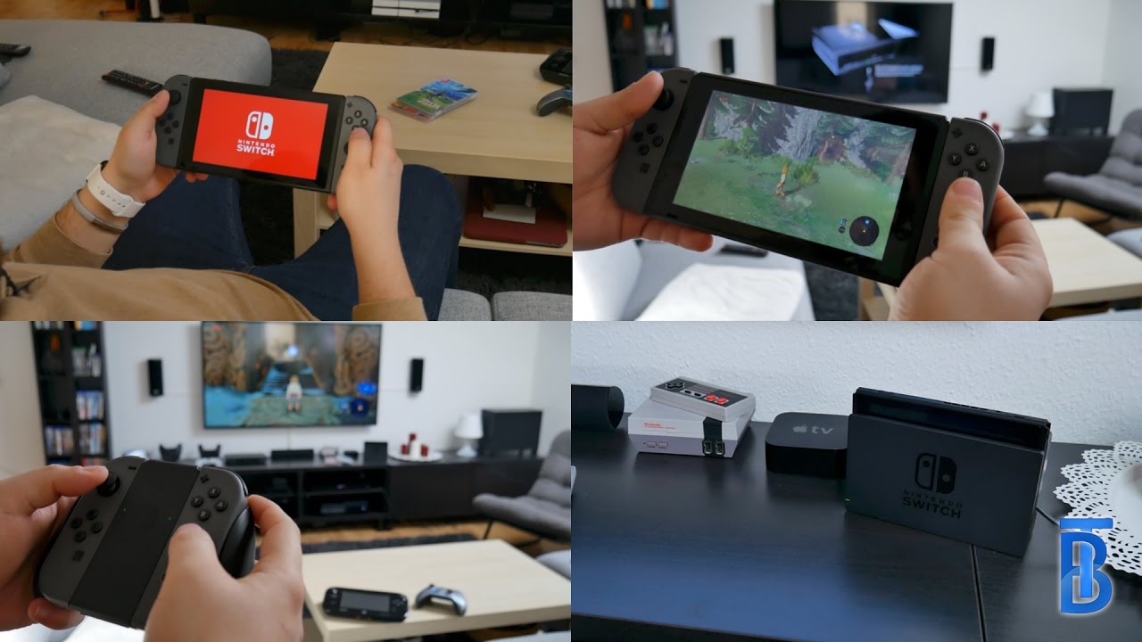 Nintendo Switch Einrichten, mit TV Verbinden & zweiter Eindruck [4K] -  YouTube