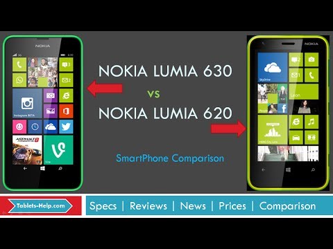 Nokia Lumia 630 vs Nokia lumia 620