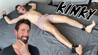 ULTIMATE BDSM Under Bed Restraint Kit REVIEW (Knock First) | Patrick Marano