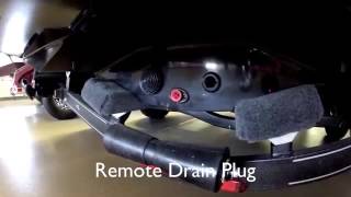 Ranger Z500 Series Remote Drain Plug & Retractable External Charge Cord