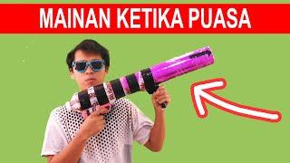 MAINAN UNIK KETIKA BULAN PUASA MERIAM JADUL