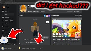 This Roblox Account Downloads Files To Your PC...