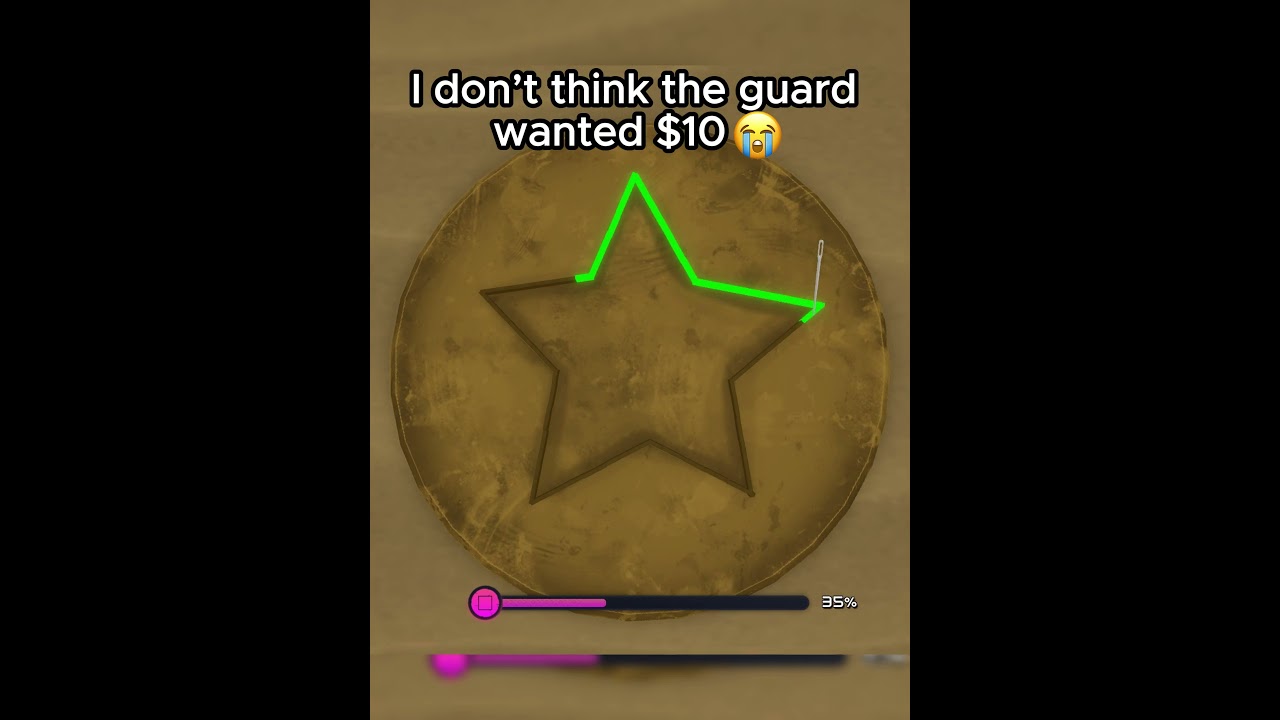 I don’t think the guard wanted $10😭 #roblox #purpleguy #memes #squidgame #robloxsquidgame