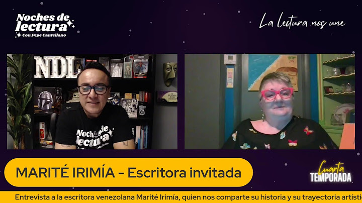 Entrevista a la escritora venezolana Marité Irimía