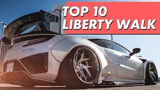 Top 10 Liberty Walk Cars (Best WIDEBODY Compilation)