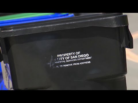 Phased rollout of San Diego trash bins begins on Monday | NBC 7