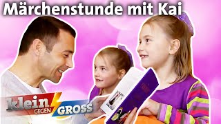 Kai besucht eineiige Zwillinge: Jessy und Janine (7) im MärchenFieber | Klein gegen Groß