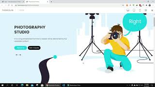 Uliya: Free Bootstrap 4 HTML5 Photography Studio Website Template