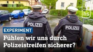 Überraschendes Ergebnis bei Experiment mit Polizeistreifen