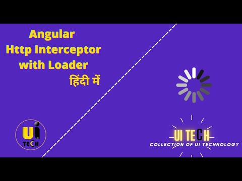 Angular13| Loading Spinner with Http interceptor in | Http requests ...